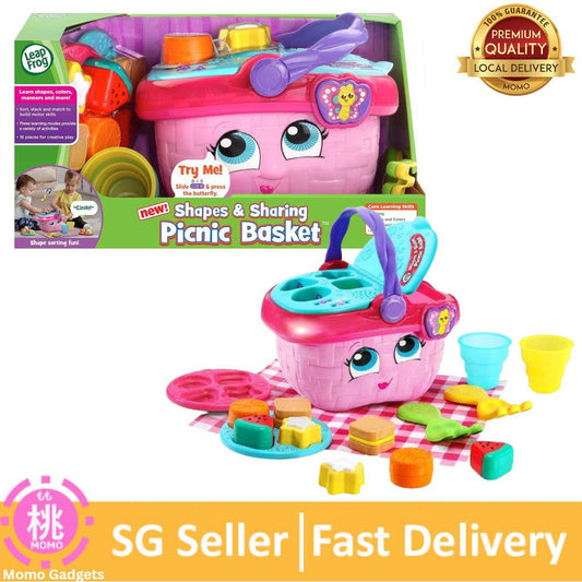 LeapFrog Shapes & Sharing Picnic Basket