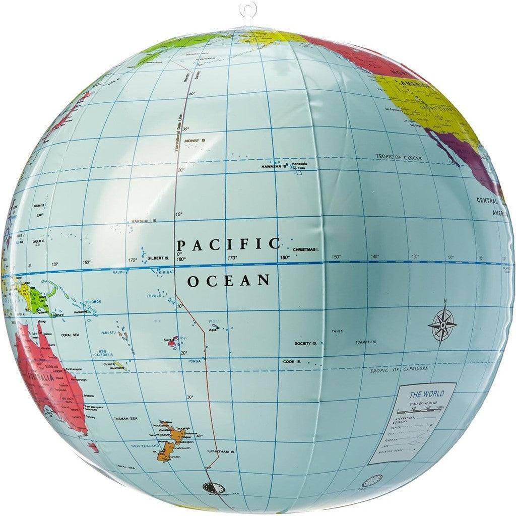 Learning Resources Inflatable 12 inch Globe - Ages 6+ Earth Globe, Geography for Kids