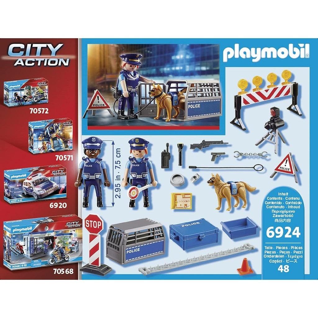 Playmobil Police Roadblock 6924