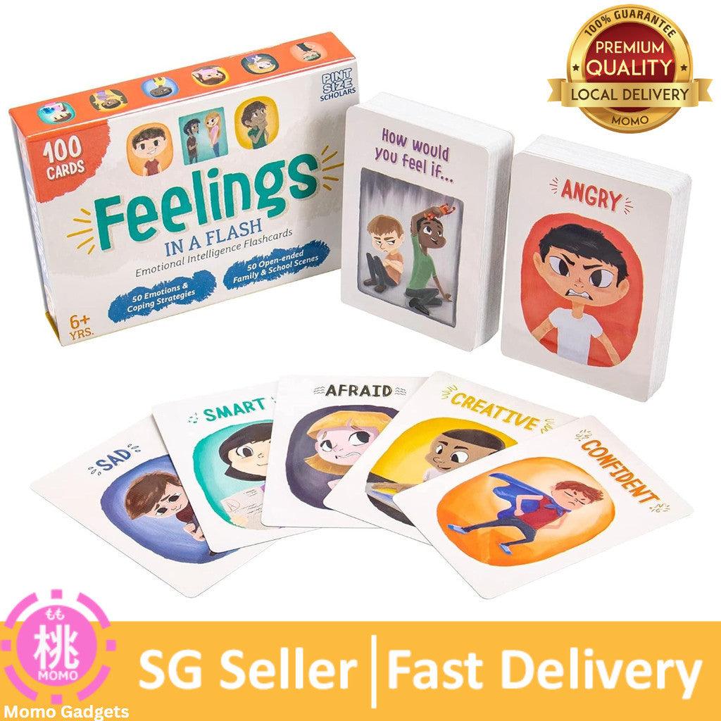 Feelings in a Flash - Emotional Intelligence Flashcard Game - Toddlers & Special Needs Children
