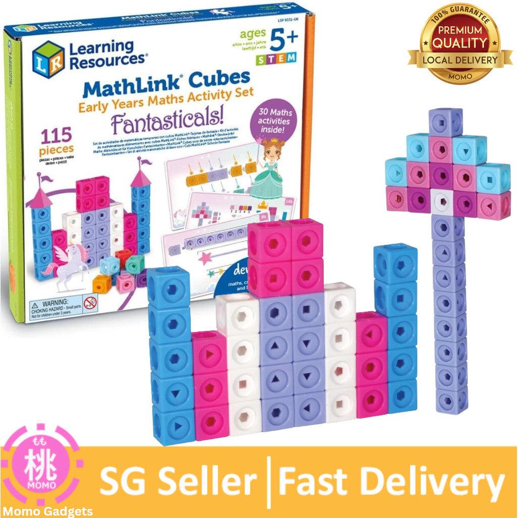 Learning Resources LSP9331-UK MATHLINK Cubes Early Maths Activity Set- FANTASTICALS/Sea Adventures