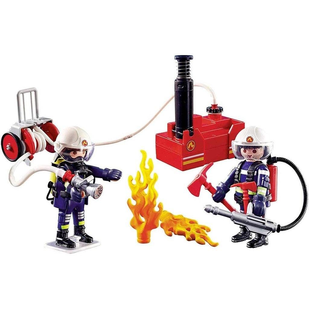 Playmobil Firefighters with Water Pump 9468