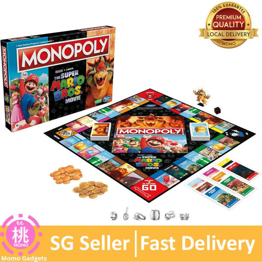 Hasbro Gaming Monopoly The Super Mario Bros. Movie Edition Kids Board Game