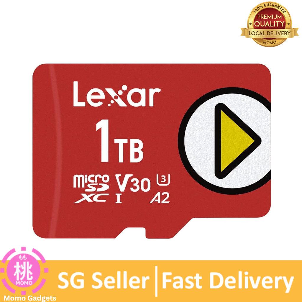 Lexar 1TB PLAY microSDXC Micro SD Card Memory Card, UHS-I, C10, U3, V30, A2, Full-HD & 4K Video, Up To 160/100 MB/s, Expanded Storage