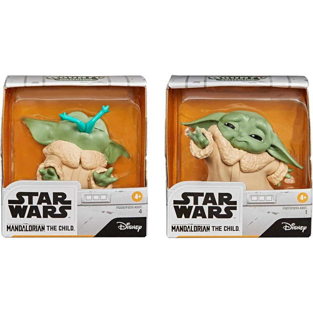 STAR WARS The Bounty Collection The Child Collectible Toys 2.2-Inch The Mandalorian “Baby Yoda” Froggy Snack