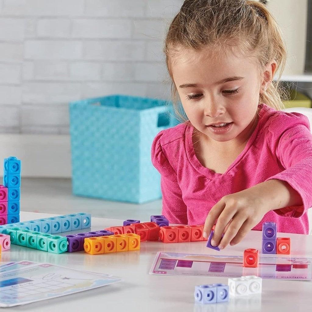 Learning Resources LSP9331-UK MATHLINK Cubes Early Maths Activity Set- FANTASTICALS/Sea Adventures