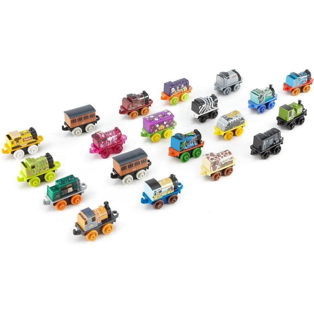 Thomas & Friends Toy Trains MINIS 20 Pack of Miniature Push-Along Engines & Railway Vehicles