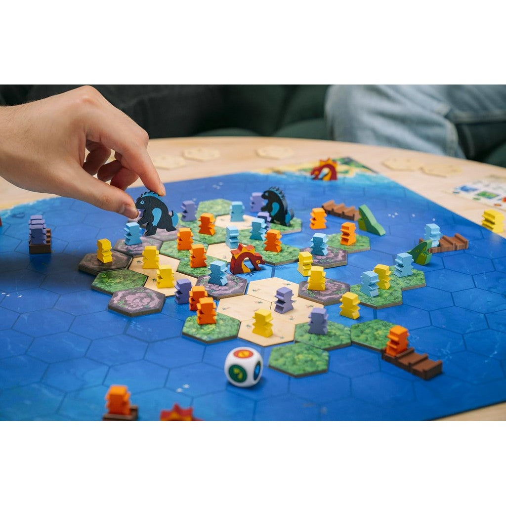 Survive The Island Board Game (2024 Edition)-Thrilling Escape Adventure with New Monsters! Fun Strategy Game