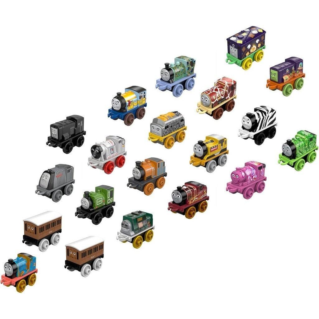 Thomas & Friends Toy Trains MINIS 20 Pack of Miniature Push-Along Engines & Railway Vehicles