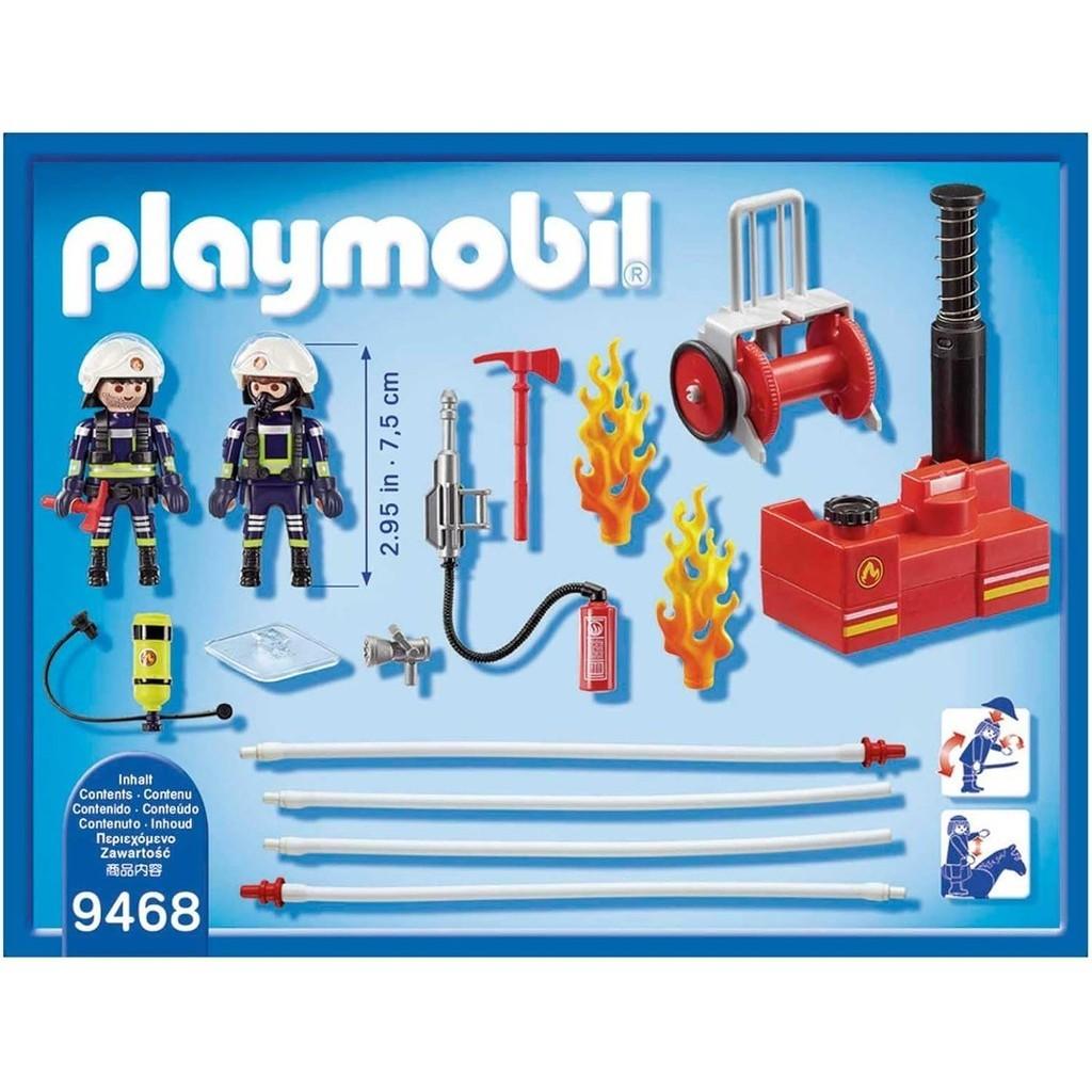 Playmobil Firefighters with Water Pump 9468