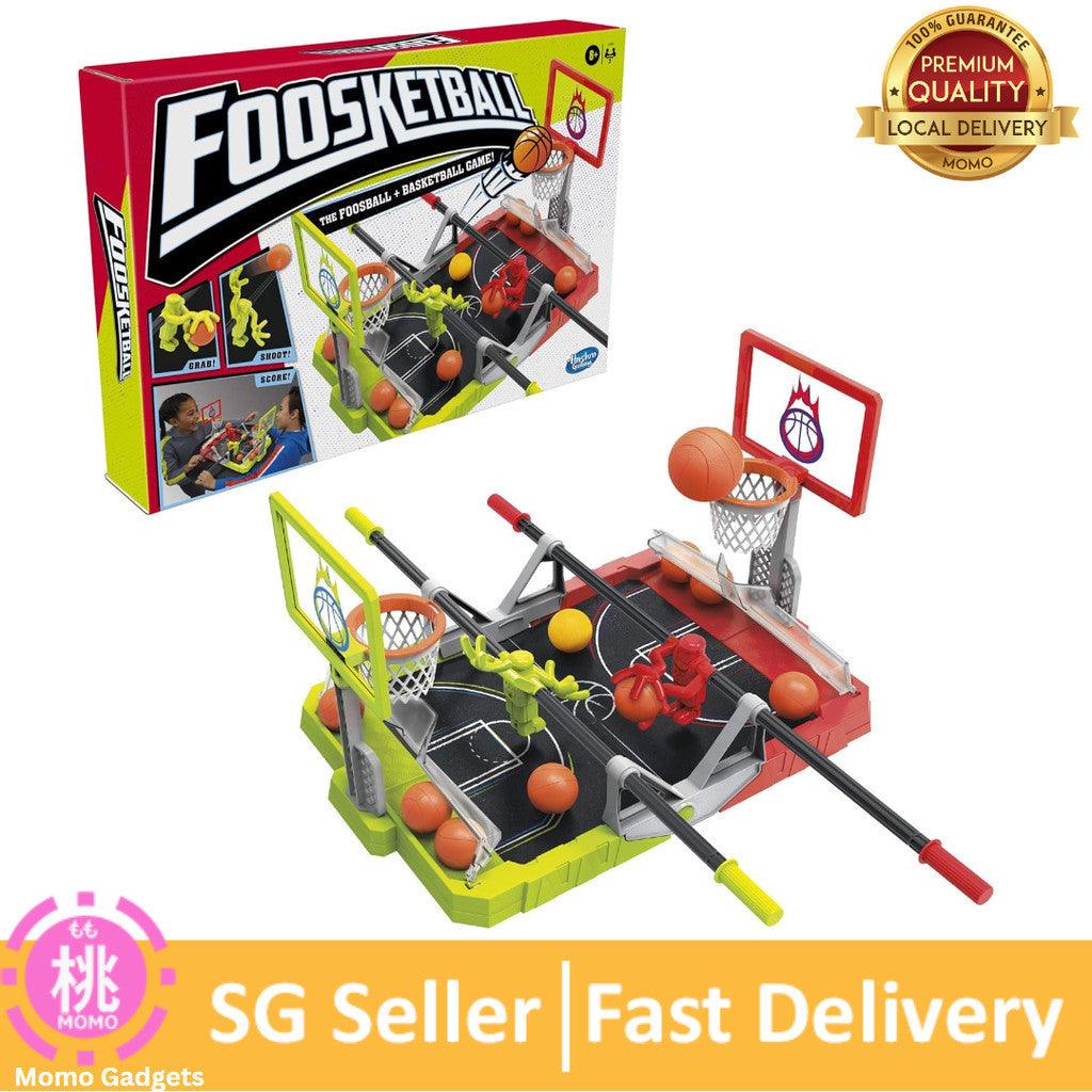 Hasbro Gaming Foosketball Basketball With Foosball Plastic Sport Table Game