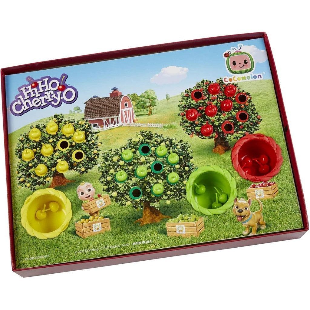 Hasbro Gaming Hi Ho Cherry-O: CoComelon Edition Board Game, Counting, Numbers, and Matching Game for Preschoolers
