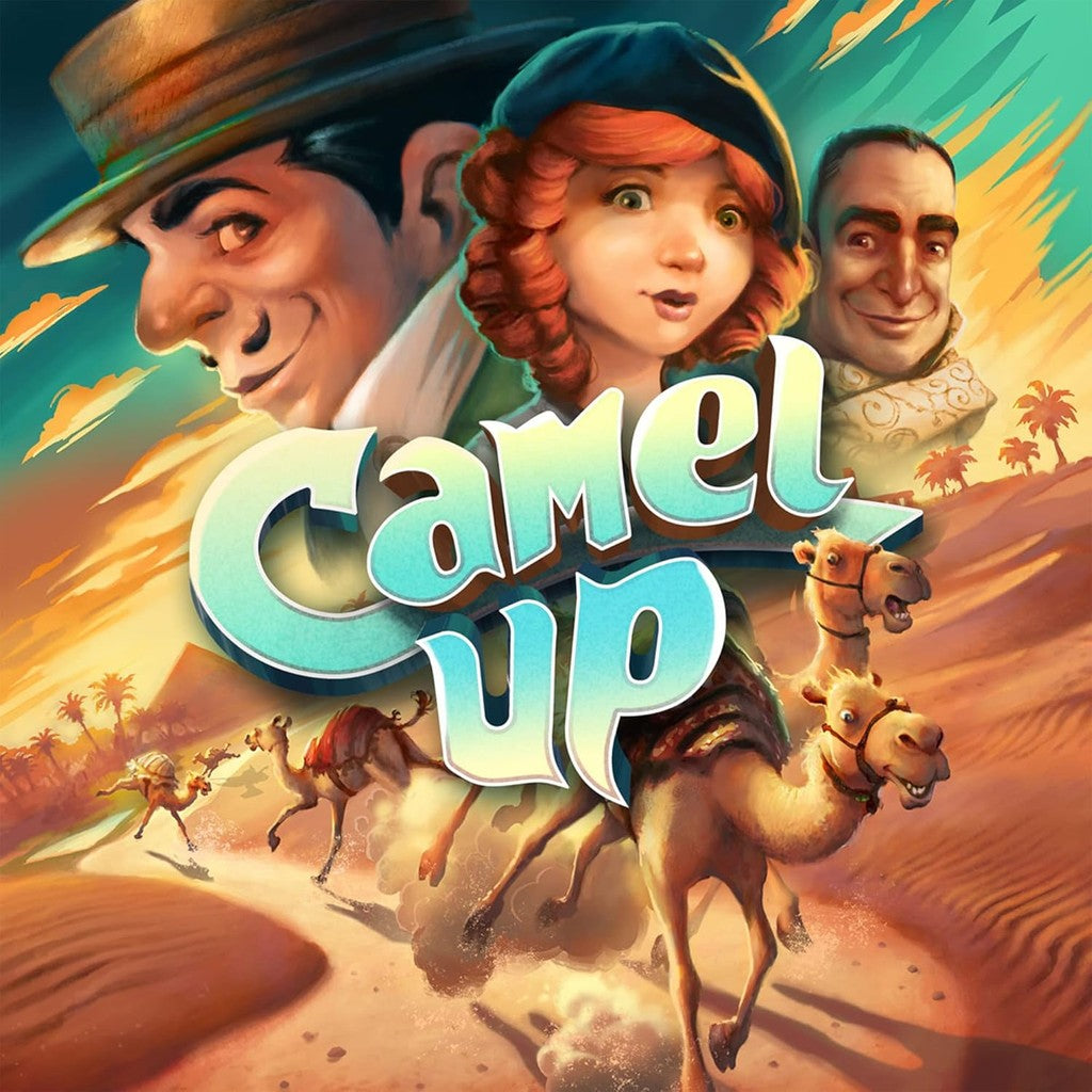 Camel Up (Second Edition) | Strategy , Dice Game | Family Board Game for Adults and Kids | Ages 8 and up
