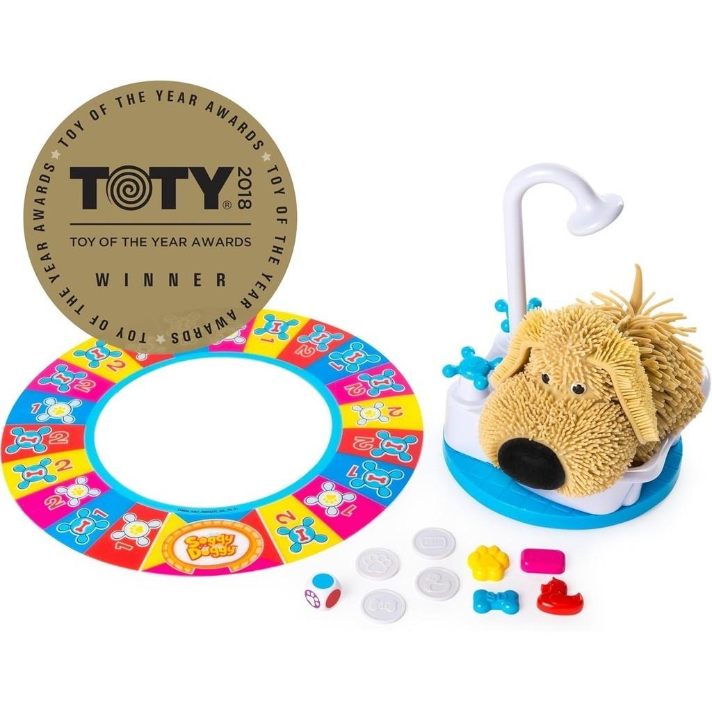Soggy Doggy, The Showering Shaking Wet Dog Award-Winning Kids Game Board Game for Family Night Fun Games