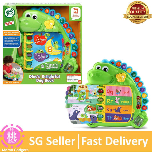 LeapFrog Dino's Delightful Day Alphabet Book