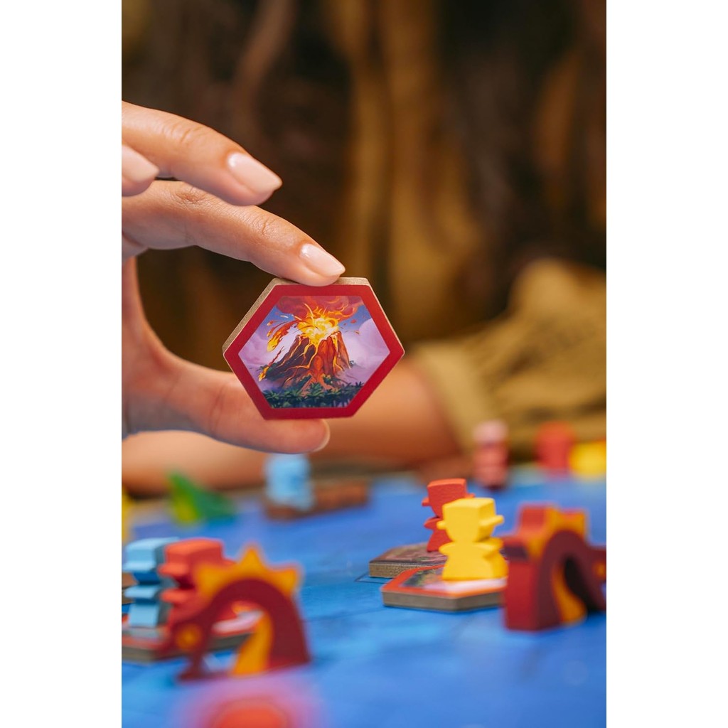 Survive The Island Board Game (2024 Edition)-Thrilling Escape Adventure with New Monsters! Fun Strategy Game