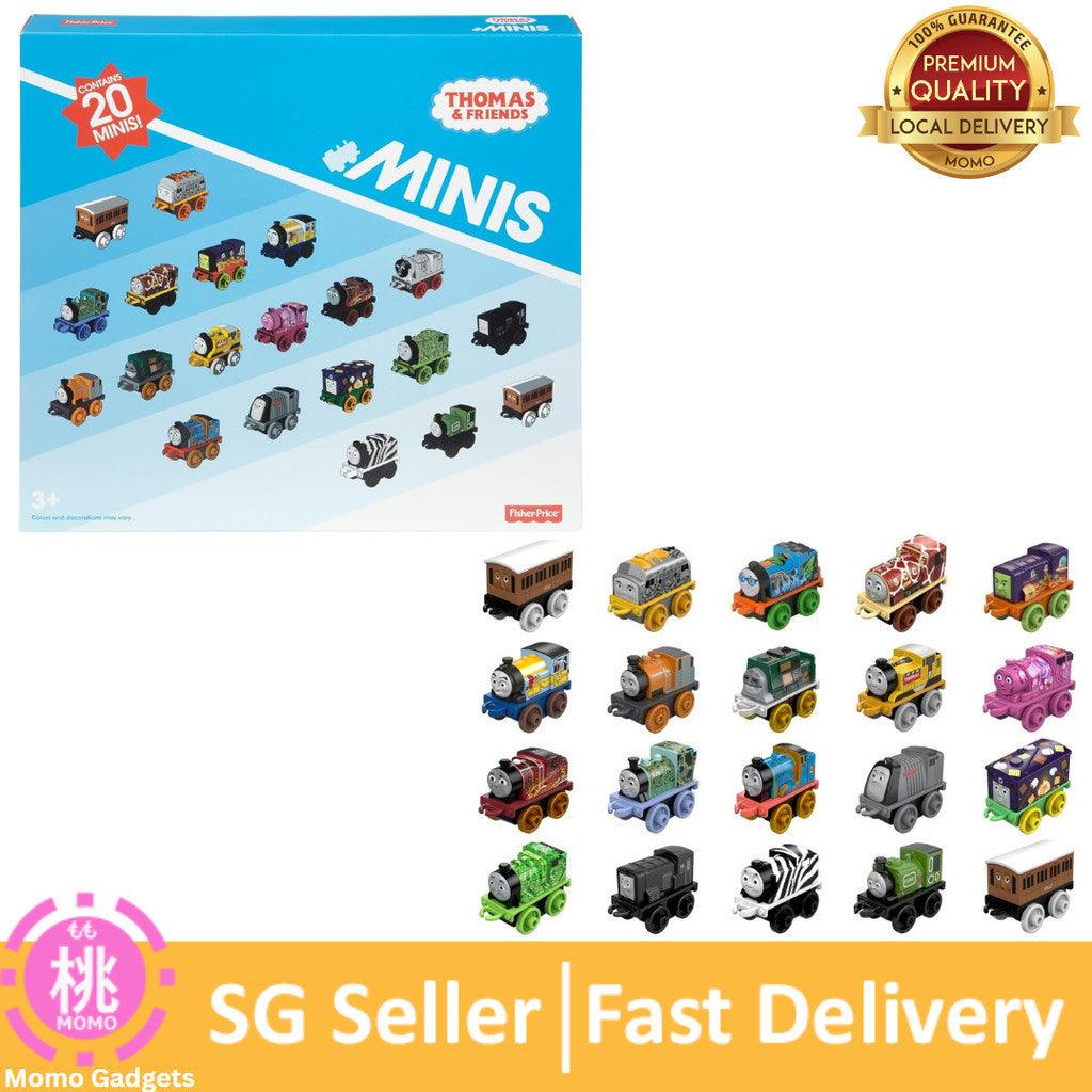 Thomas & Friends Toy Trains MINIS 20 Pack of Miniature Push-Along Engines & Railway Vehicles