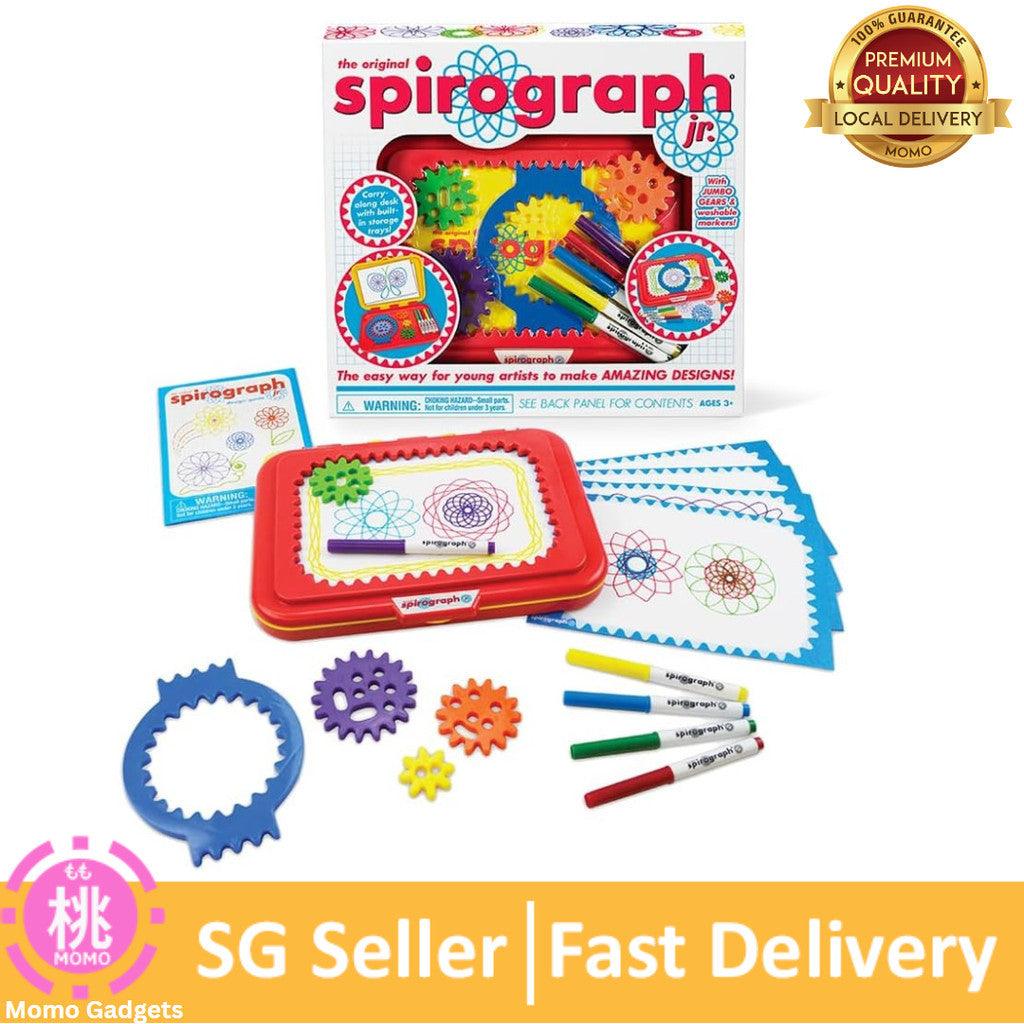 Spirograph Jr. — Jumbo Sized Gears Classic Retro Toy For Spiral Drawing Art Design Toy Kit
