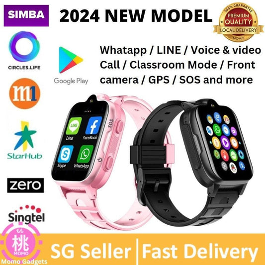 [2024 KIDS SMART WATCH] Whatsapp + LINE 4G Kids Smart Watch Phone