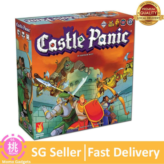 Castle Panic 2nd Edition | Cooperative Board Game for Adults and Family | Ages 8+ | for 1 to 6 Players