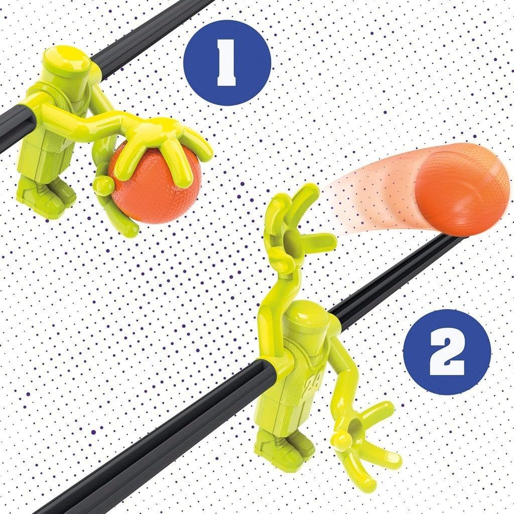 Hasbro Gaming Foosketball Basketball With Foosball Plastic Sport Table Game