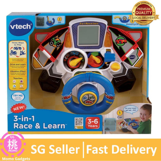 VTech 3-in-1 Race and Learn Rescure River