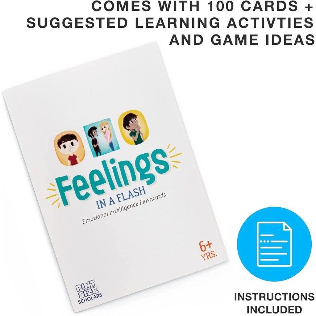 Feelings in a Flash - Emotional Intelligence Flashcard Game - Toddlers & Special Needs Children