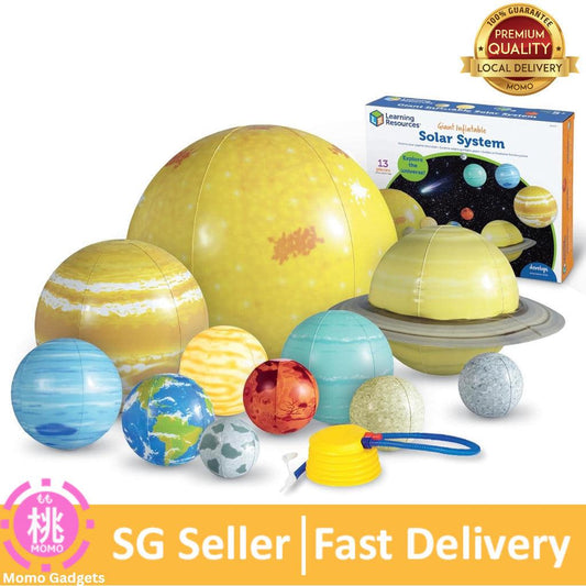 Learning Resources Giant Inflatable Solar System - Grades K+ Solar System Demonstration Tool, Solar System Model