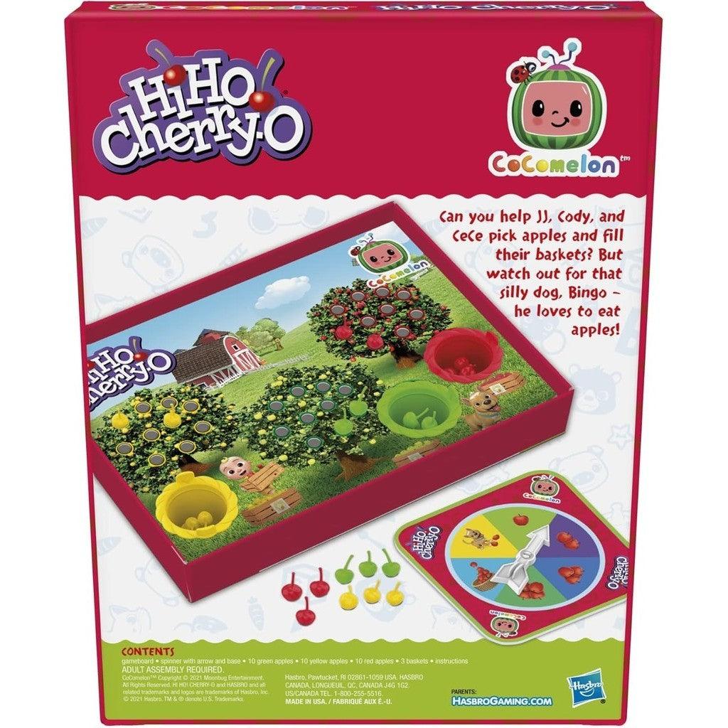Hasbro Gaming Hi Ho Cherry-O: CoComelon Edition Board Game, Counting, Numbers, and Matching Game for Preschoolers
