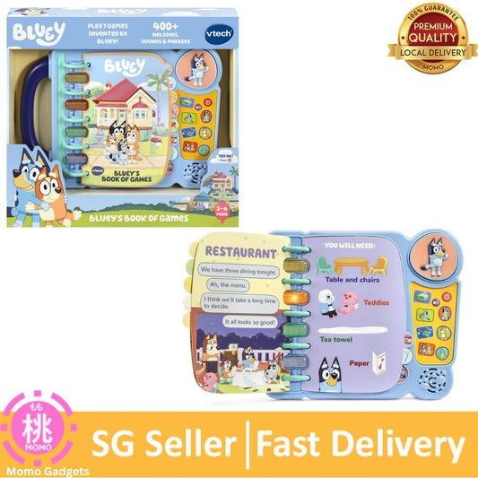 VTech Bluey Bluey's Book of Games