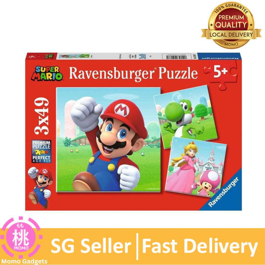 Ravensburger - Super Mario Puzzle, Gift Idea for Children 5+ Years, Educational and Stimulating Game