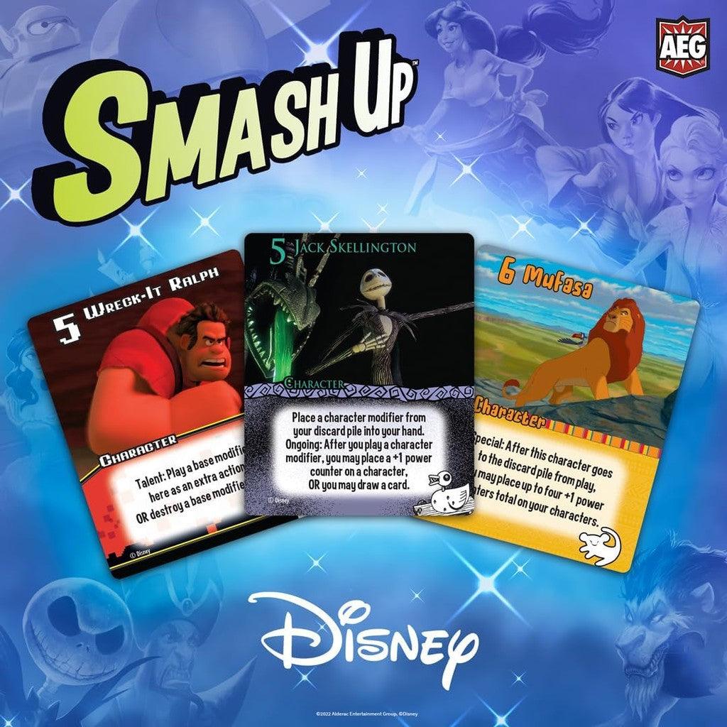 USAOPOLY Smash Up: Disney Edition | Featuring Disney Characters