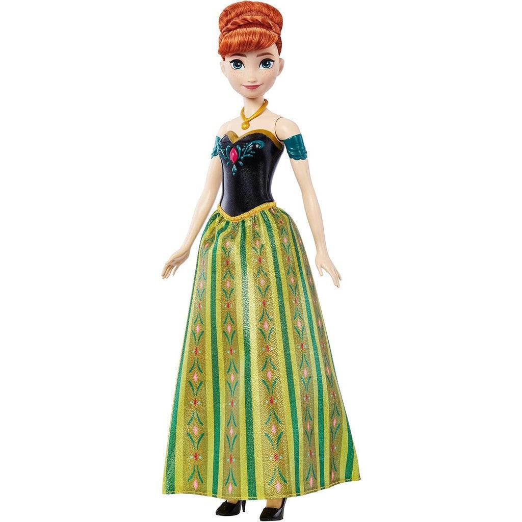 Mattel Disney Frozen Toys, Singing Anna Doll with Signature Clothing, Sings “For the First Time in Forever”