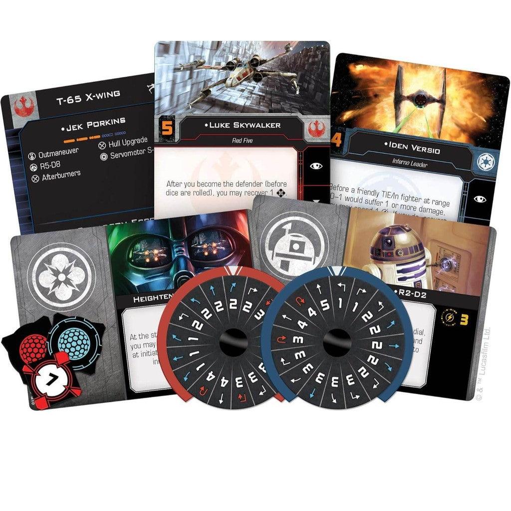 Star Wars X-Wing 2nd Edition Miniatures Game CORE SET-Strategy Game for Adults and Kids,Ages14+,2 Players