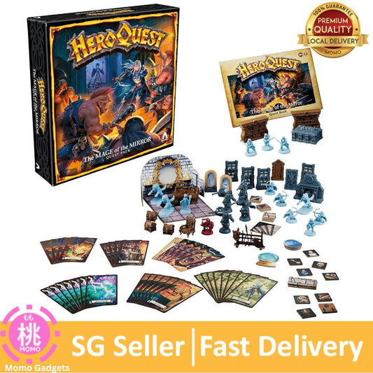 Heroquest The Mage of The Mirror Quest Pack, Roleplaying Game for Ages 14+, Requires HeroQuest Game System to Play