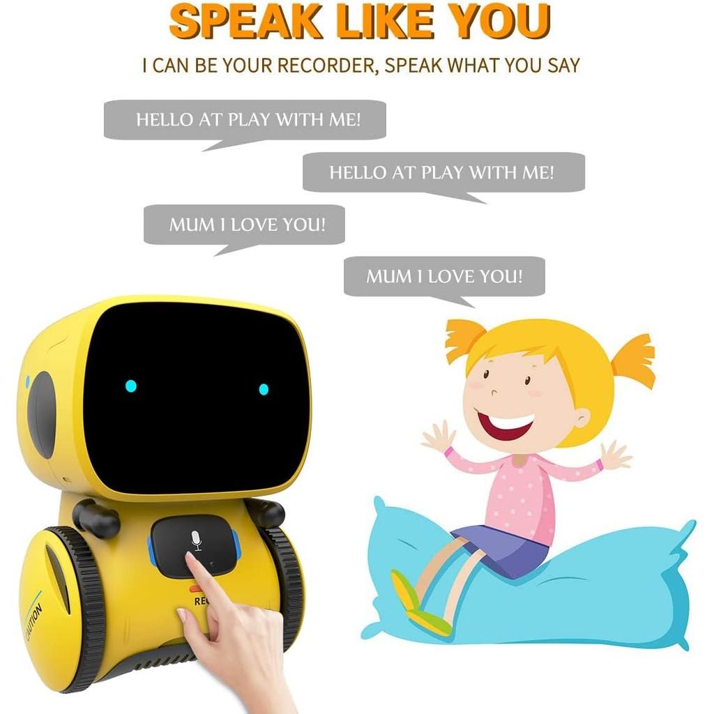 98K Robot Toy for Boys and Girls, Smart Talking Robots Intelligent Partner and Teacher with Voice Control