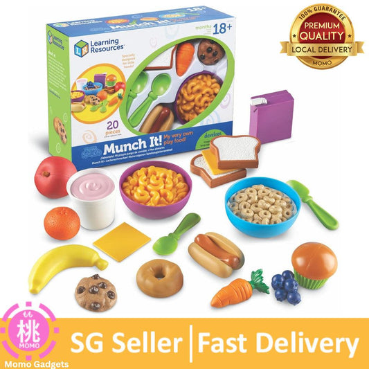 Learning Resources New Sprouts Munch It! Pretend Play Food
