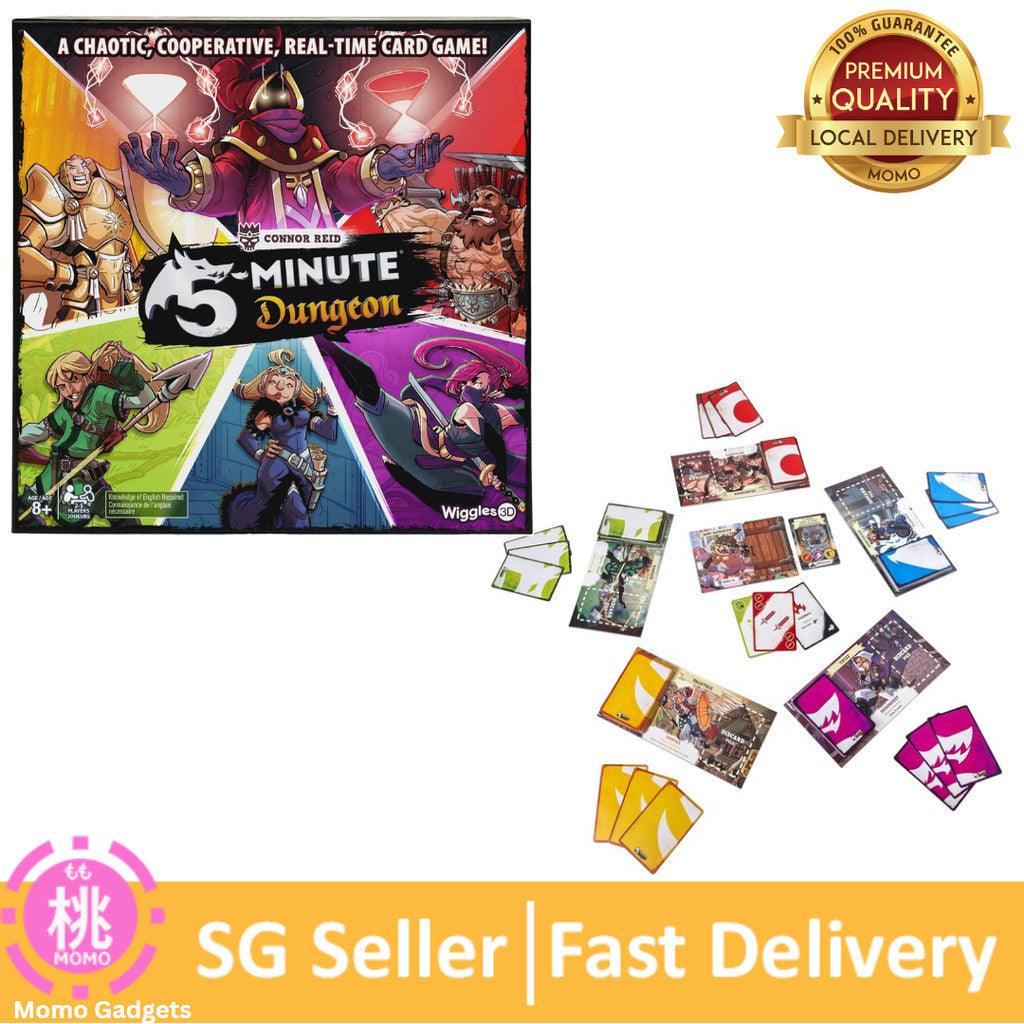 Wiggles 3D 5-Minute Dungeon A Chaotic, Co-Operative, Real-time Card Game|Fast-Paced Board Game|for Families, Ages 8 & up