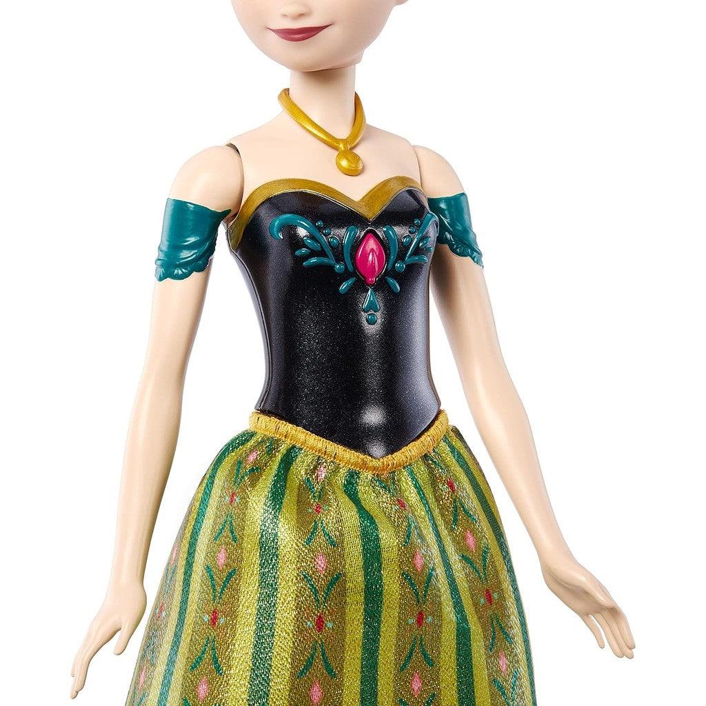 Mattel Disney Frozen Toys, Singing Anna Doll with Signature Clothing, Sings “For the First Time in Forever”