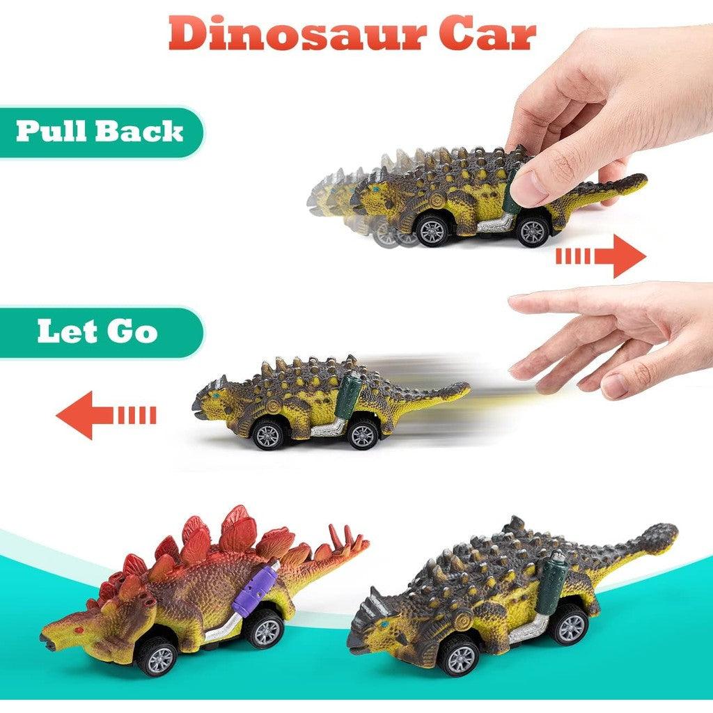 Kiddiworld Dinosaur Toys for 3 4 5 Year Old Boys Gifts, Dinosaurs Toys for Kids 3-5-7, Dino Figures Activity Play Mat