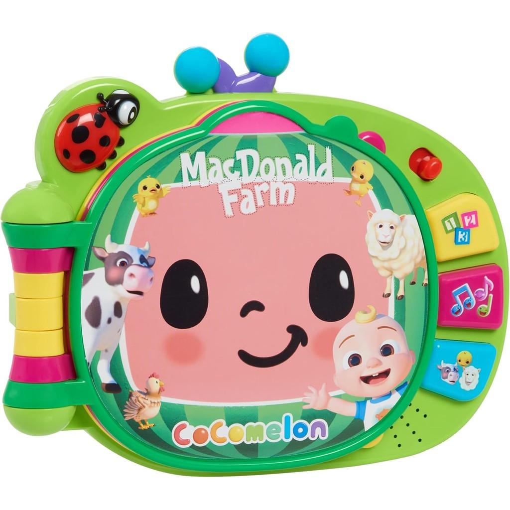 CoComelon Learning Book Interactive Toy for Toddlers, 3 Learning Modes, Music, 50 Learning Phrases