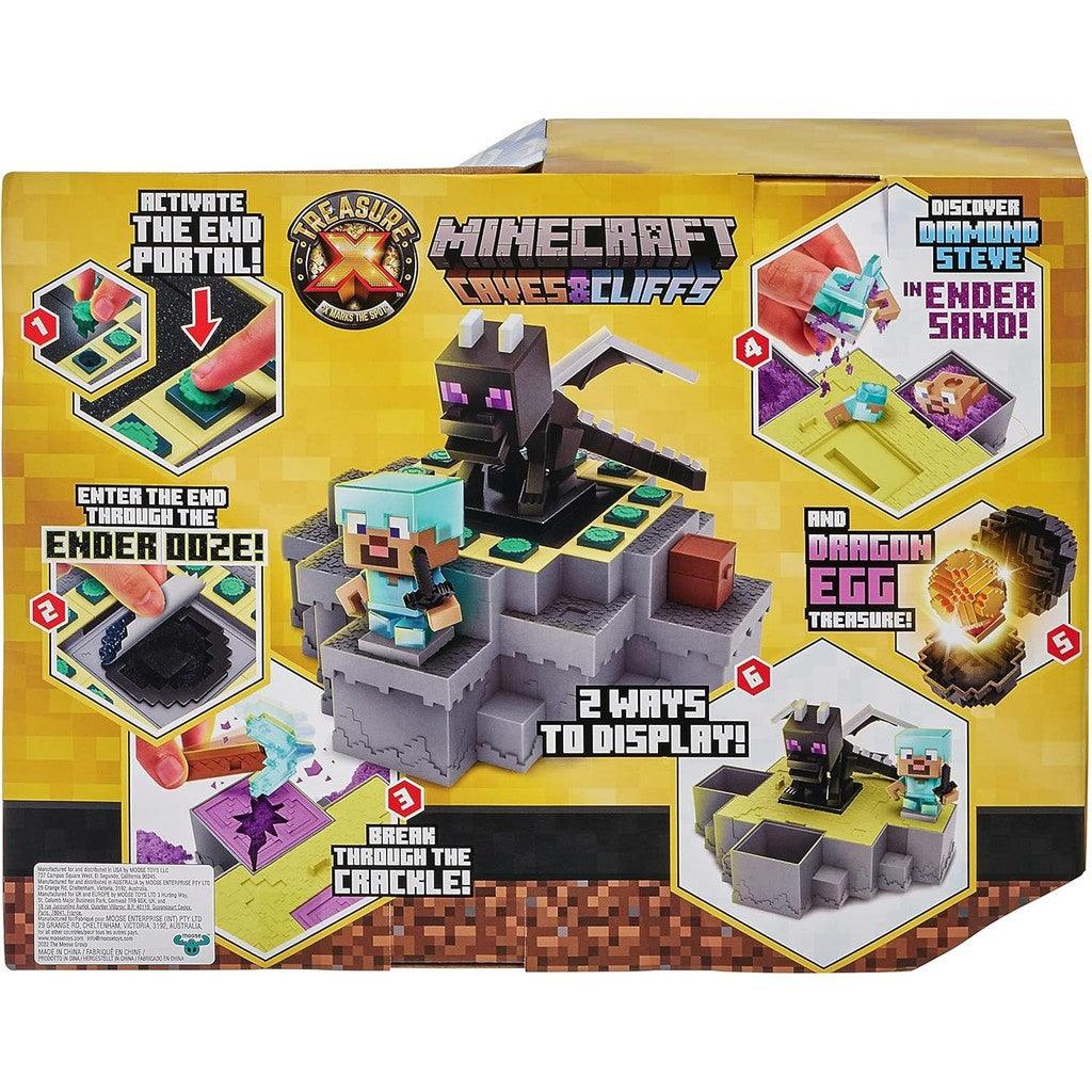 Treasure X Minecraft Caves&Cliffs Ender Dragon. Mine&Craft Character . Mine, Discover&Craft with 20 Levels of Adventure