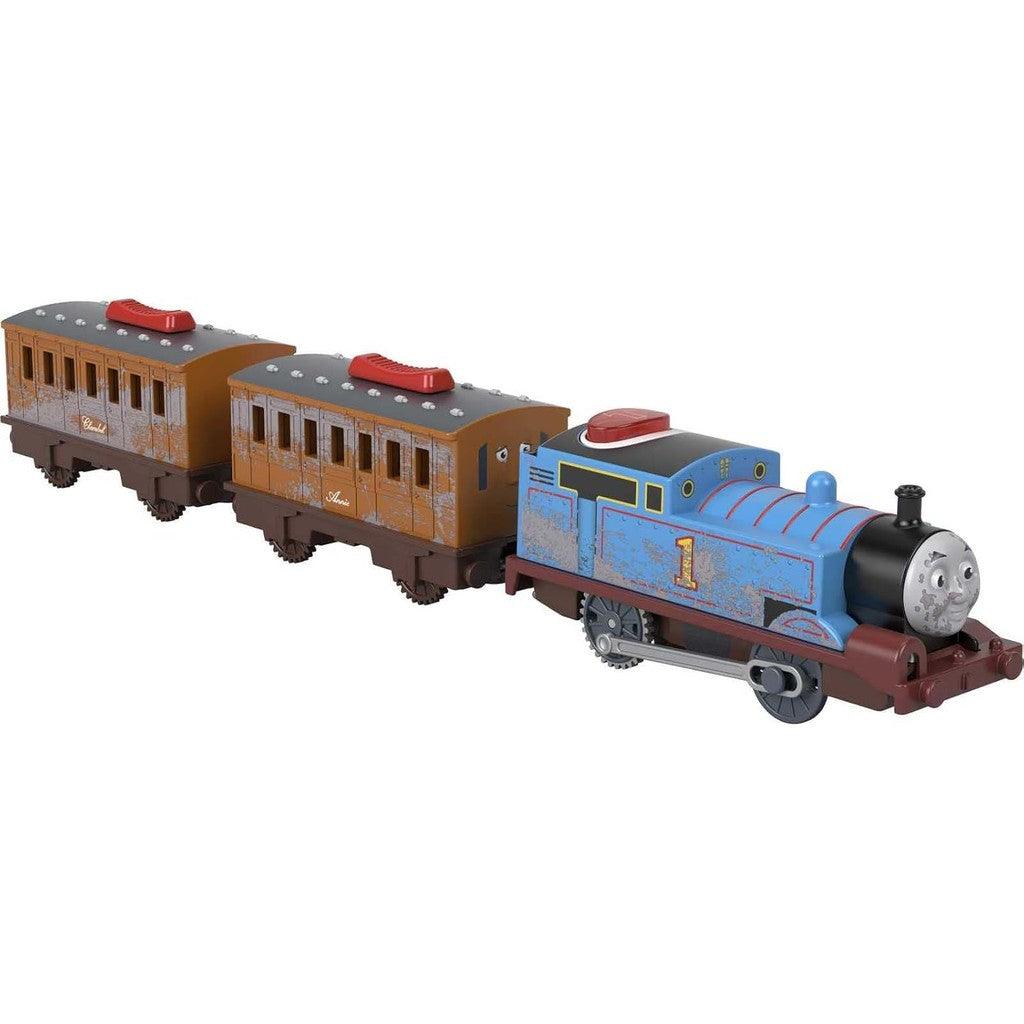 Thomas & Friends Motorized Toy Train Talking Thomas / Gordon Engine with Sounds Phrases & Passenger Cars
