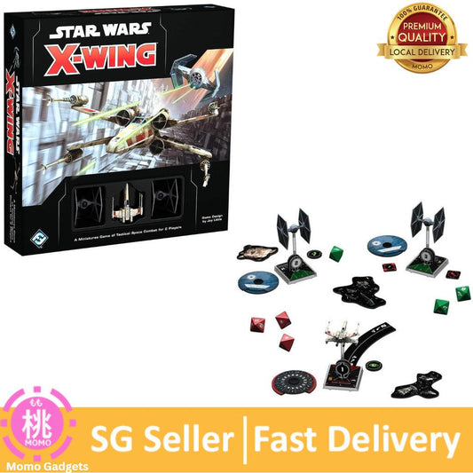 Star Wars X-Wing 2nd Edition Miniatures Game CORE SET-Strategy Game for Adults and Kids,Ages14+,2 Players
