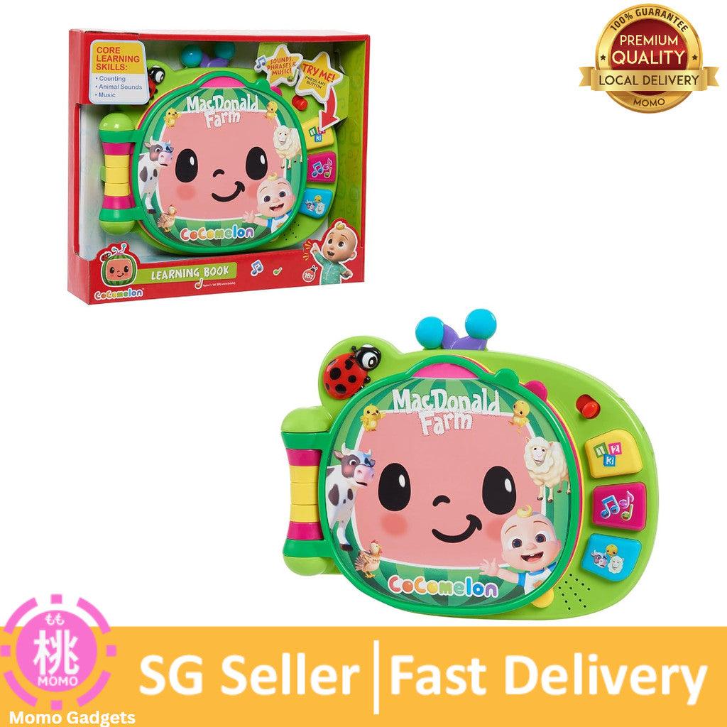 CoComelon Learning Book Interactive Toy for Toddlers, 3 Learning Modes, Music, 50 Learning Phrases