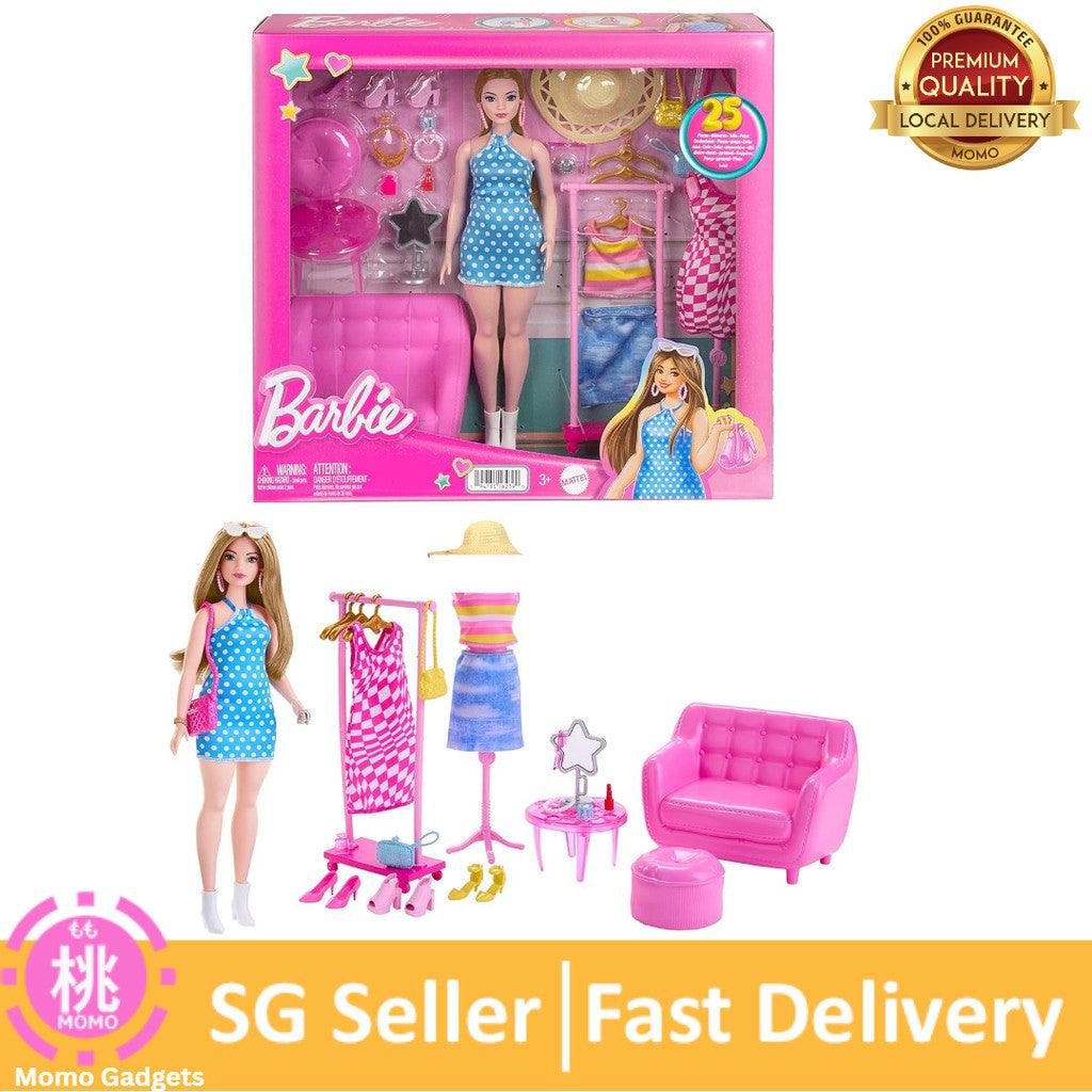 BARBIE Movie Fab Closet Accy W/Fashions And Doll