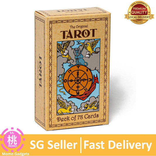 The Original Tarot Cards Deck with Guide Book for Beginners, Improved Alternative to Rider Waite Tarot Deck