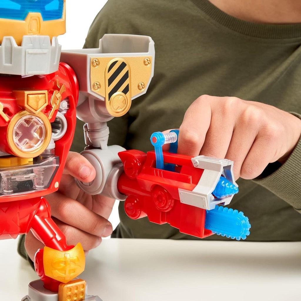 Treasure X Robots Gold - Mega Treasure Bot with Real Lights and Sounds. Repair, Rebuild and Power up!