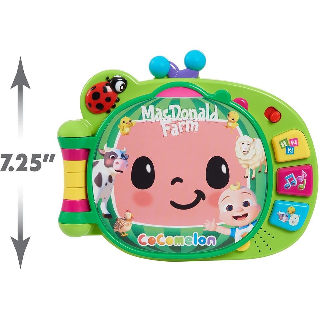 CoComelon Learning Book Interactive Toy for Toddlers, 3 Learning Modes, Music, 50 Learning Phrases