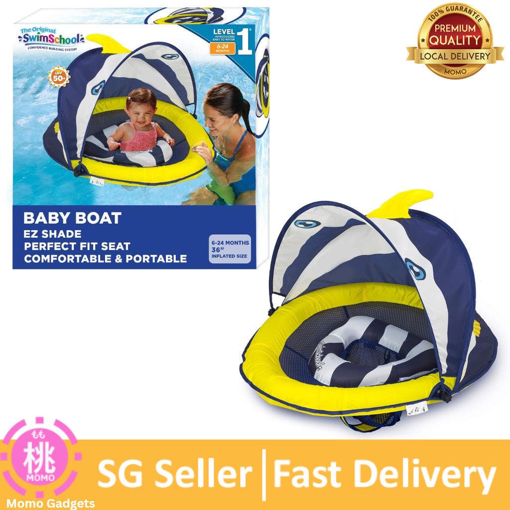 SwimSchool Infant Baby Pool Floats, Free Swimming, Super Buoyant – Ages 6-24 Months – Multiple Colors/Styles